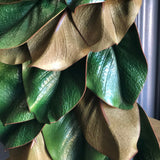 Magnolia Front Door Wreath, Year-Round Farmhouse Decor