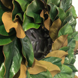 Magnolia Front Door Wreath, Year-Round Farmhouse Decor