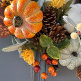 Handcrafted Autumn Rustic Fall Wreath