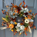 Handcrafted Autumn Rustic Fall Wreath