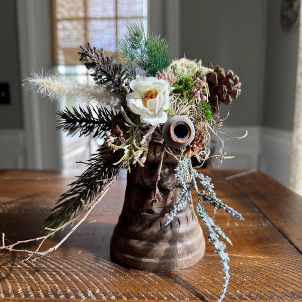 Sympathy gift, Handmade Wooden Bell Decor, Coworker gift, Nature lover gift, Thank you gift, Thinking of you gift
