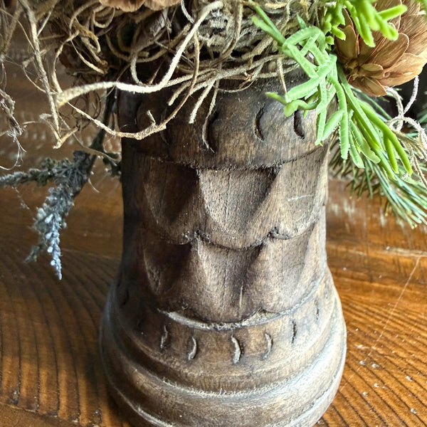 Sympathy gift, Handmade Wooden Bell Decor, Coworker gift, Nature lover gift, Thank you gift, Thinking of you gift