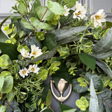 Handmade Eucalyptus Wreath, Year-Round Cottage Door Decor