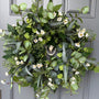 Handmade Eucalyptus Wreath, Year-Round Cottage Door Decor