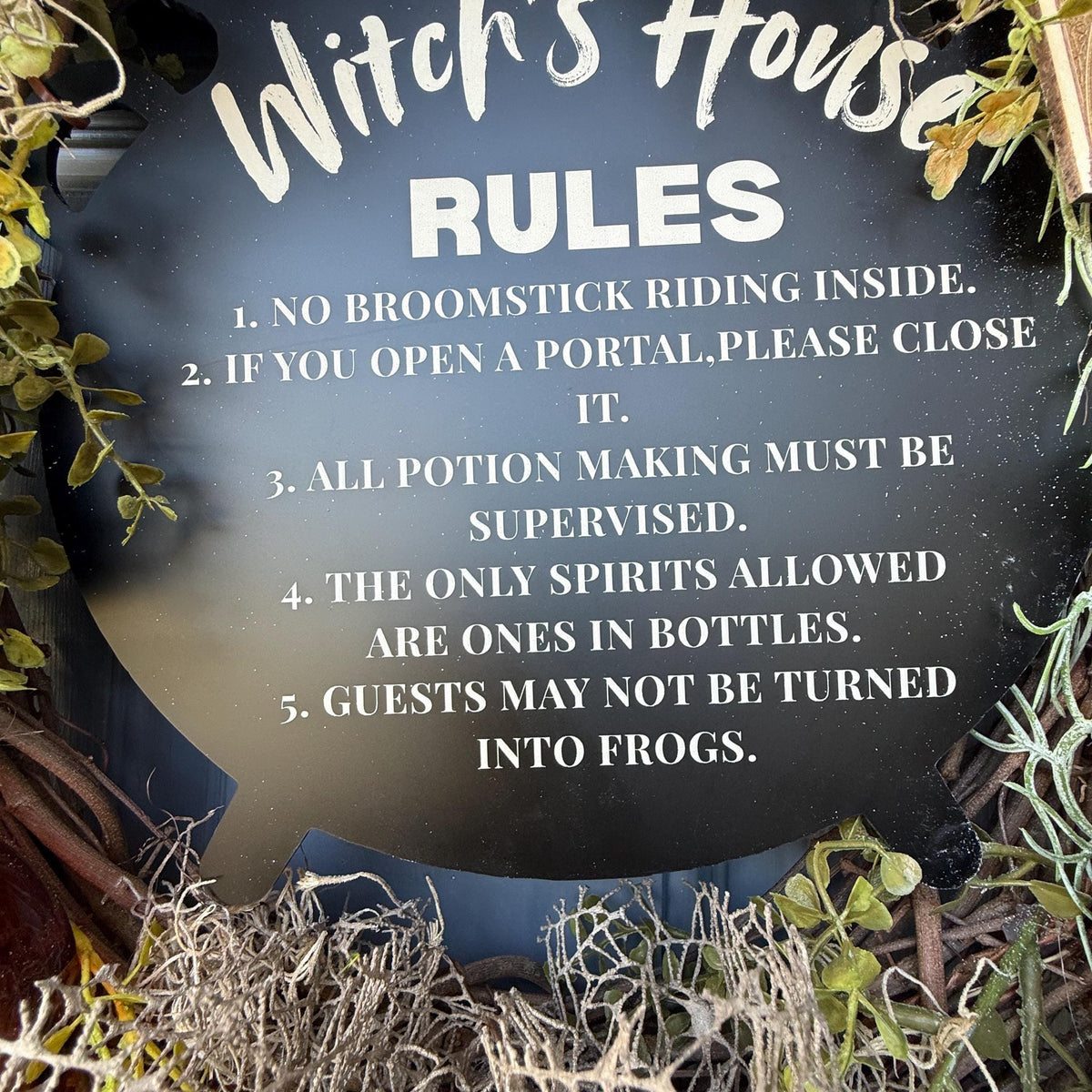 Handmade Halloween Witch Wreath | Halloween Decor | Witch Hat | Summerween | Rustic Farmhouse | Ouji board | Primitive Wreath | 24”x 40”