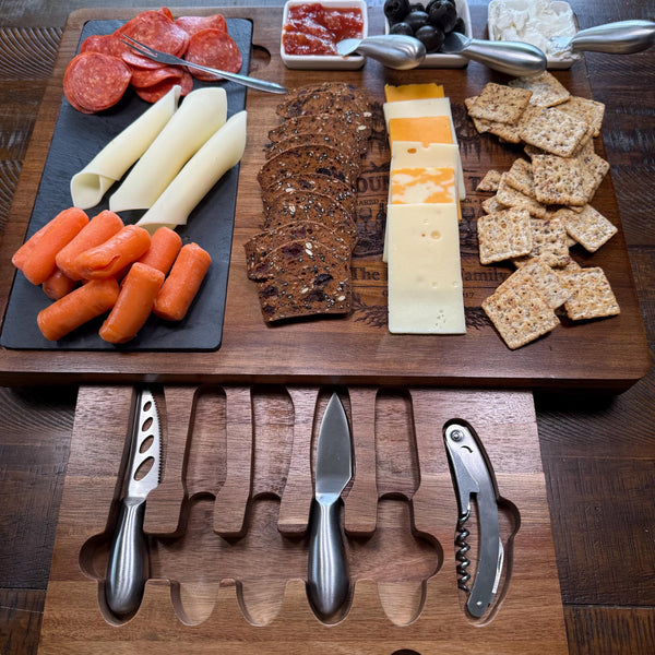 Personalized Charcuterie Board | Cheese and Cracker Tray | Hostess Gifts | Wedding Gift | Customized Housewarming Gift
