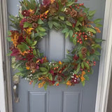Fall Handmade Eucalyptus Wreath